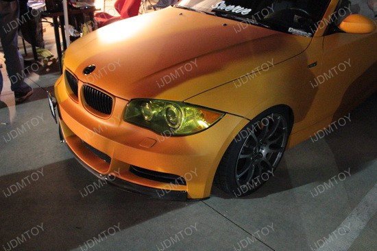 Bmw yellow headlights #3