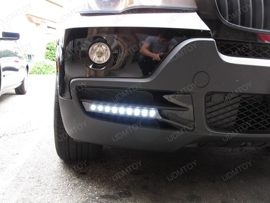 BMW X5 9-LED DRL Day Light Kit 2
