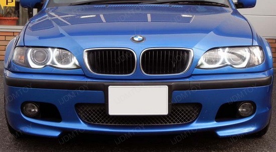 BMW 330i E46 LED Angel Eyes 3