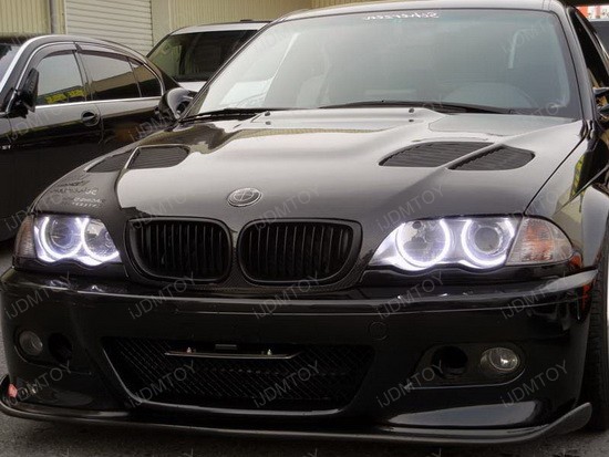 iJDMTOY Car Blog BMW E46 Angel Eyes on 2005 BMW M3