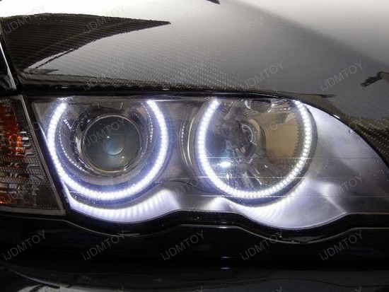 Bmw angel eyes e46 led #4
