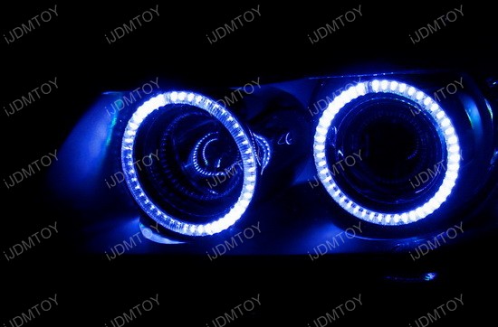 BMW E90 3 Series RGB LED Halo Rings 02