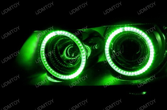 BMW E90 3 Series RGB LED Halo Rings 03