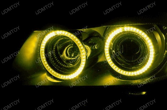 BMW E90 3 Series RGB LED Halo Rings 04