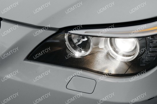 BMW 5 Series E60 LCI LED Halo Rings 01