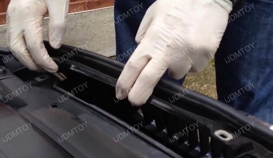 Bmw kidney grille installation #6