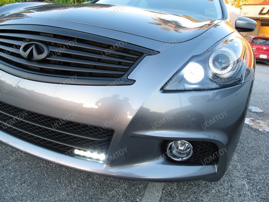 2011 - infiniti - g37 - sedan - led - daytime - running - lights - 6