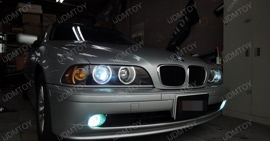 2001 - bmw - e39 - 5 - series - led - angel - eyes - 2