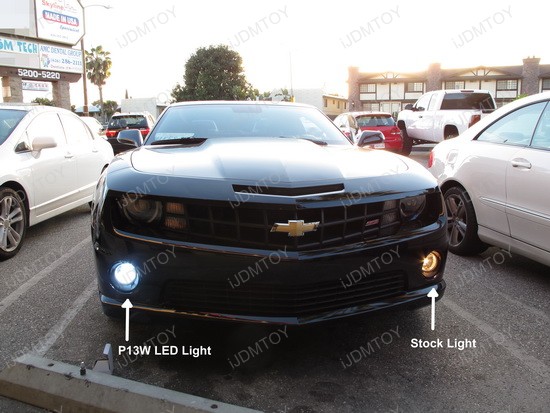 P13W SMD LED Fog Lights DRL Chevy Camaro RS SS