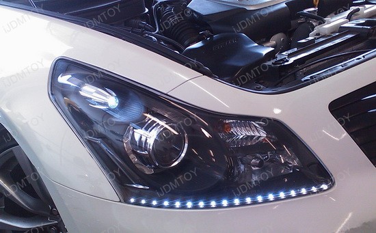 2008 - infiniti - g35 - audi - led - strips - 4