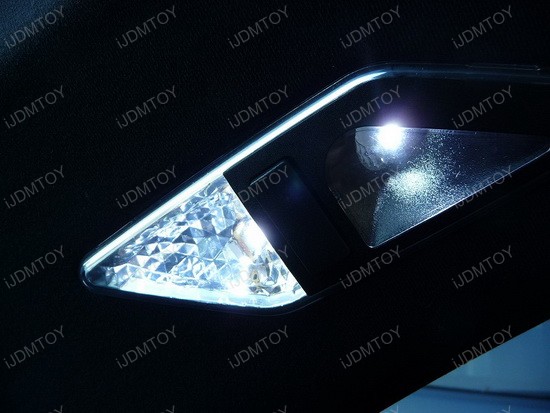 Bmw interior amber led