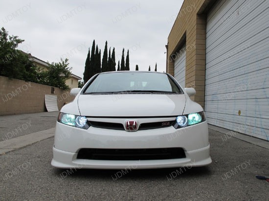 diy - led - daytime - running - lights - drl - civic - 7