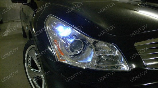 2007 - infiniti - g35 - 168 - led bulbs - parking - lights - 2