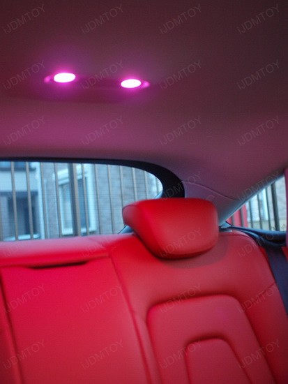 Rock Your Audi A5 With Some Pink Led Interior Lights