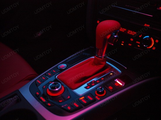 Rock Your Audi A5 With Some Pink Led Interior Lights