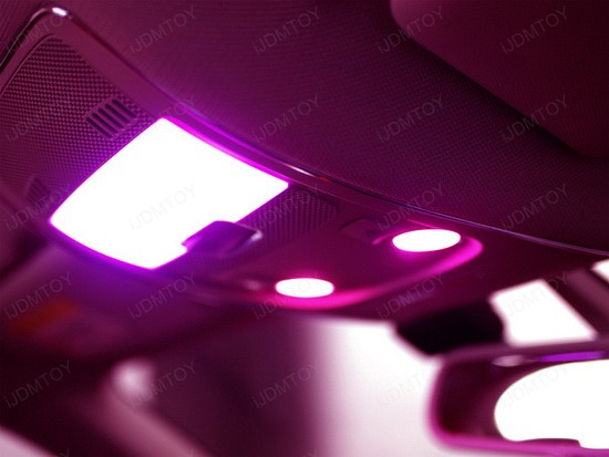 Pink LED lights
