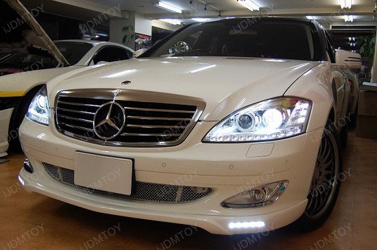 Mercedes daytime running lights kit #5