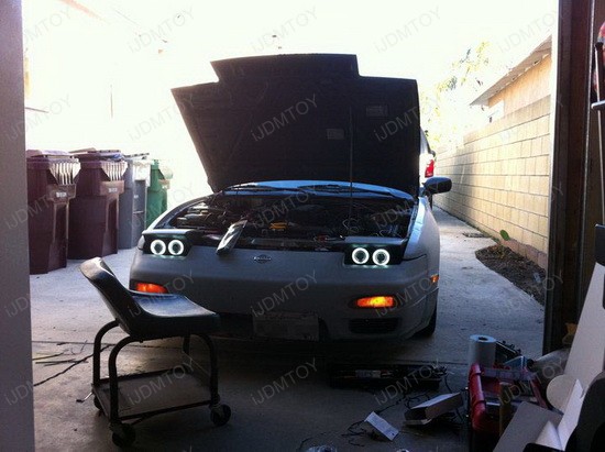 Nissan 240sx projector lights #7