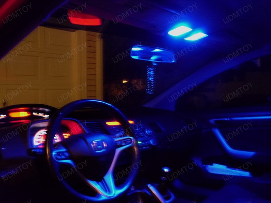 2007 Honda Civic Si With Fantastic Led Interior Lights