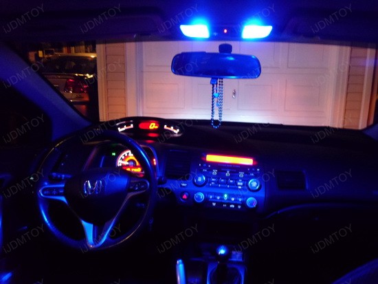 2007 Honda Civic Si With Fantastic Led Interior Lights
