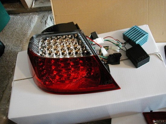 Bmw e46 led tail lights installation #5