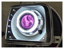 Install LED Emitters for Headlights