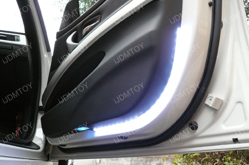 Car Door Interior Flexible Led Strip Light Installation Guide