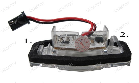 Acura Honda LED License Plate Light Installation Guide — iJDMTOY.com