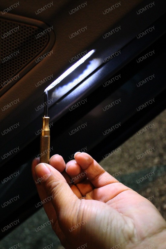 Audi Side Door LED Courtesy Puddle Light Installation Guide
