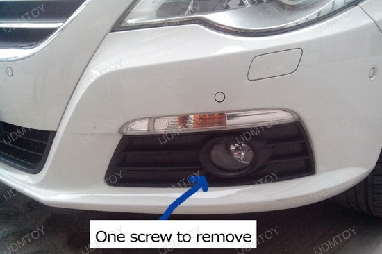 2012 vw cc headlight bulb replacement