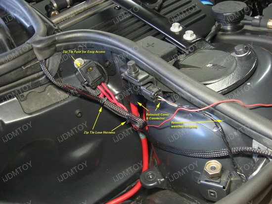 Bmw M3 E46 Projector Headlight Wiring Diagram from www.ijdmtoy.com