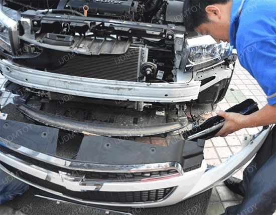 chevrolet cruze direct fit led daytime running lights installation 2012 Mitsubishi Lancer Wiring Diagram chevy cruze led drl installation 0