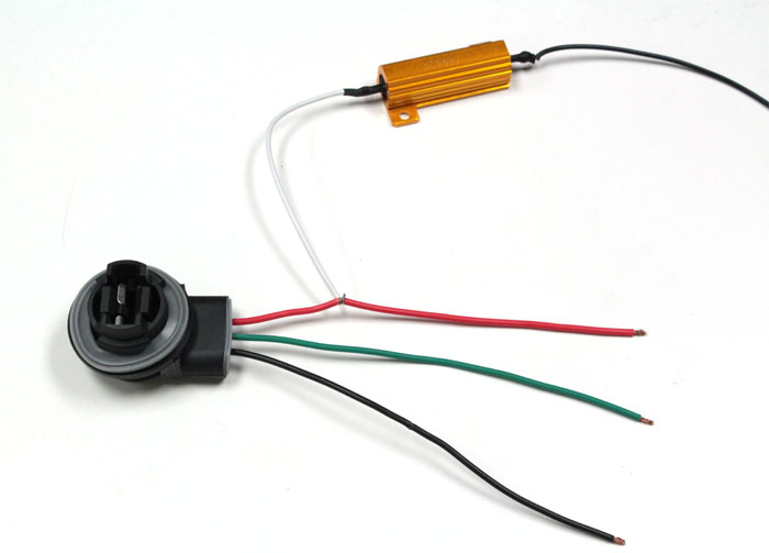 LED load resistor splice 7