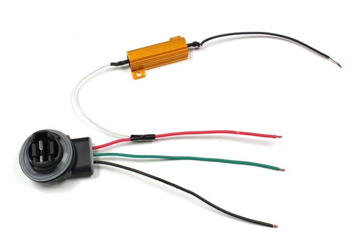 LED load resistor splice 8