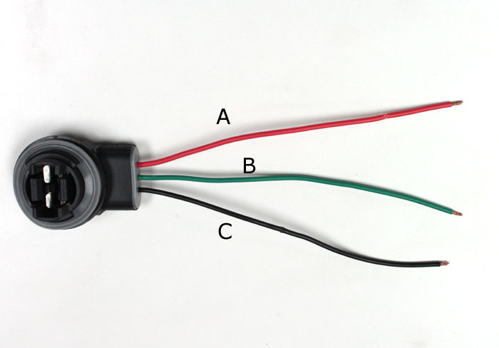 LED load resistor splice 9