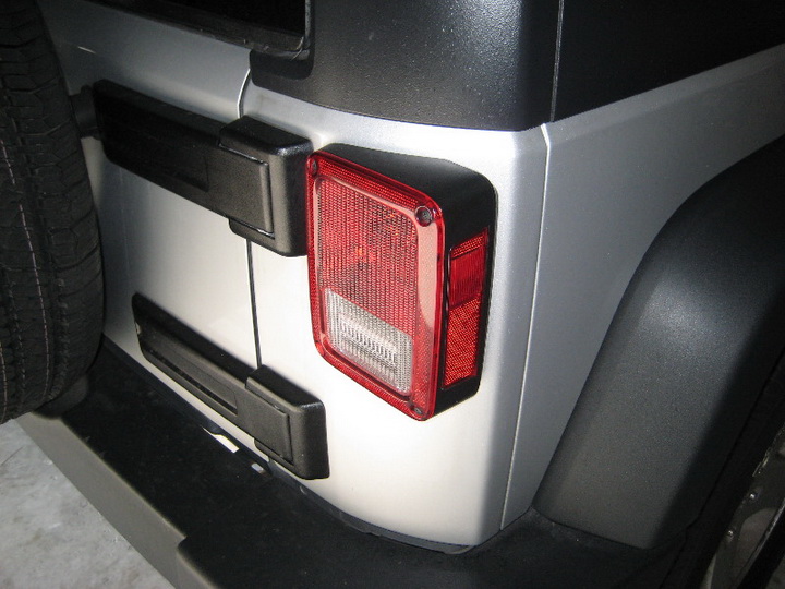Jeep Wrangler Blacked Out JStyle Full LED Tail Lights