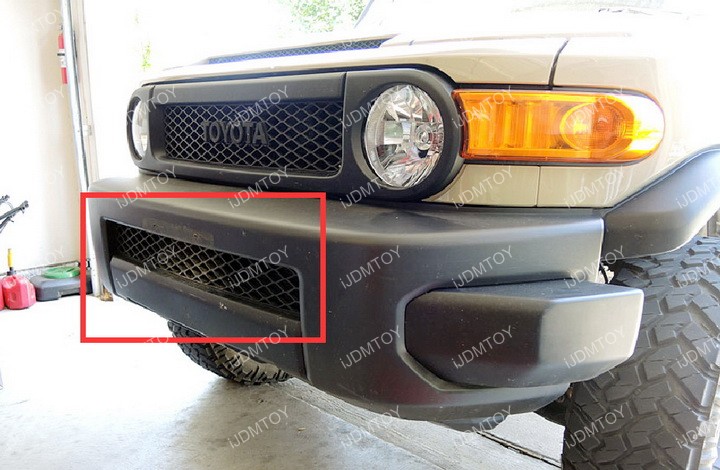 2007 2014 Toyota Fj Cruiser Lower Bumper Led Light Bar Kit