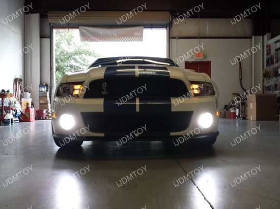 Ford Mustang LED Fog Light Conversion Kit 01