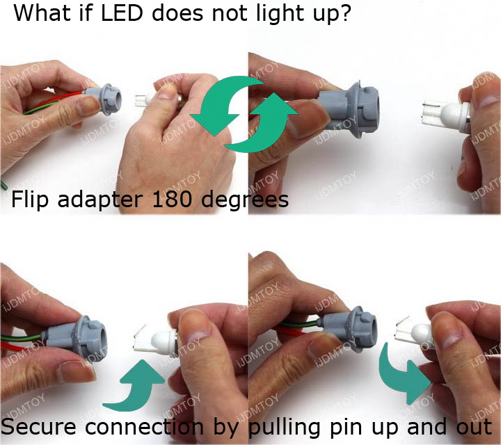 Install F250 Side Mirror LED Light 10