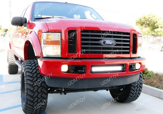 Ford F250 LED Light Bar Combo 04