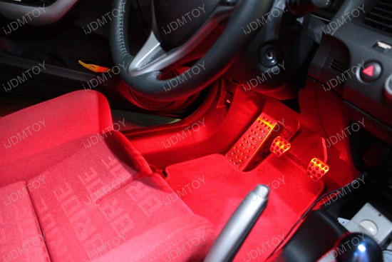 Honda Civic Si LED Interior Strip Lights 4