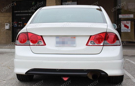 F1-Style LED Third Brake Lights Installed on a Honda Civic Si | iJDMTOY