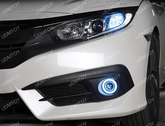LED Halo Ring Projector Fog Light