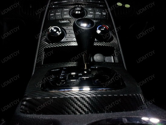 Hyundai Genesis Coupe LED Interior Lights 2