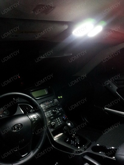 Hyundai Genesis Coupe LED Interior Lights 3