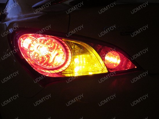 Hyundai Genesis Coupe 1156 LED Turn Signal Bulbs 2