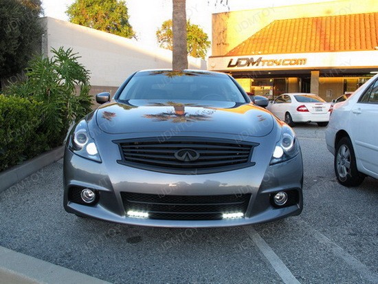 Infiniti G37 Sedan LED DRL Driving Lamps 5