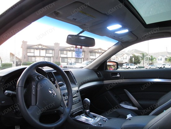 2011 Infiniti G37 Coupe Gets Direct Fit Led Interior Kit