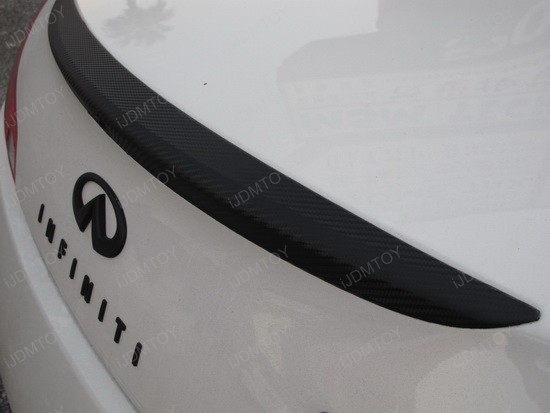 Infiniti G37 Coupe Dry Carbon Fiber Vinyl Sheet 3