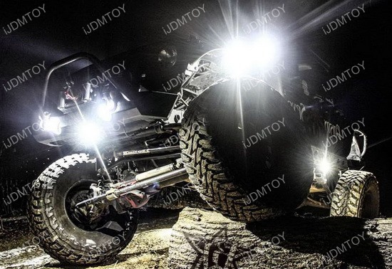 Jeep LED Rock Light Kit 01